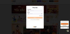 Biểu mẫu đăng nhập XIBET]